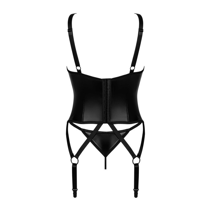 Armares guêpière et string - Noir