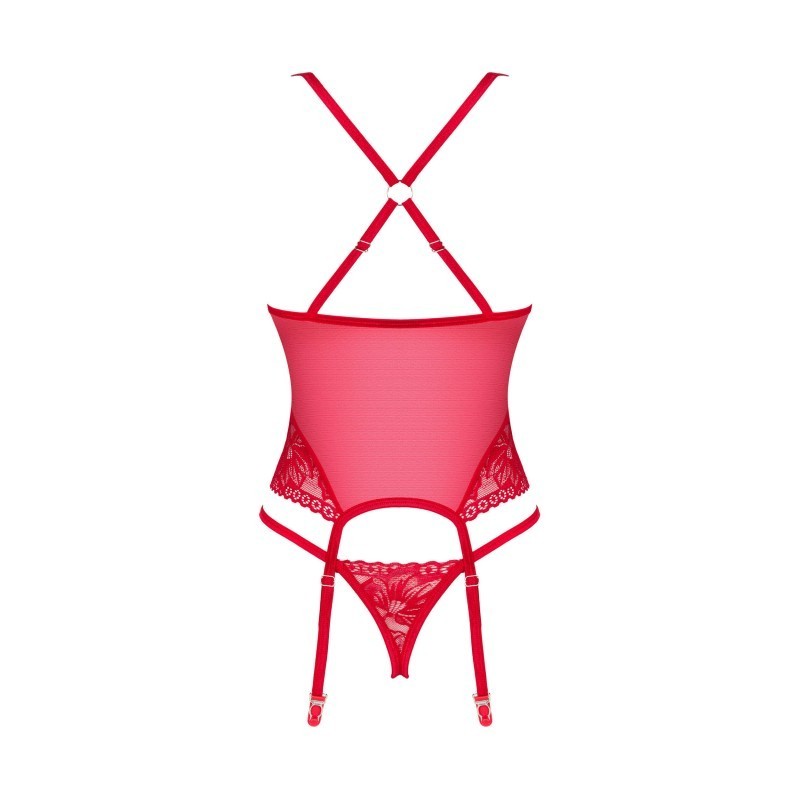 Lacelove Corset - rouge