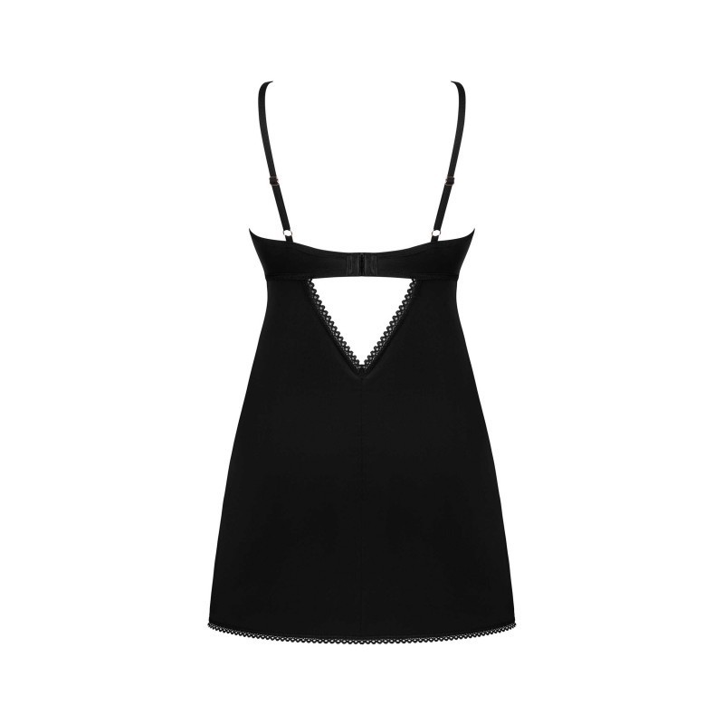 Rosenty nuisette et string - Noire