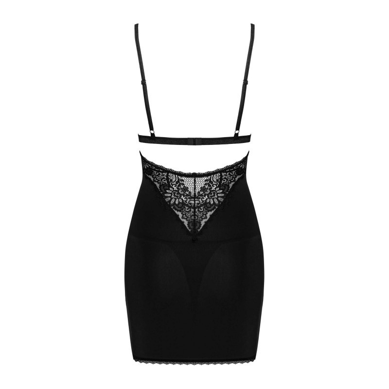 Maderris nuisette et String - Noire