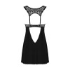 Donna Dream babydoll et String - Noire