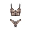 Soranna top et string ouvert