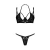 Keira Lise ensemble lingerie noir