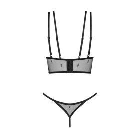 Anniverse special top et string - Noir