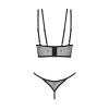 Anniverse special top et string - Noir