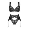 Donna Dream ensemble 3 pièces - Noir