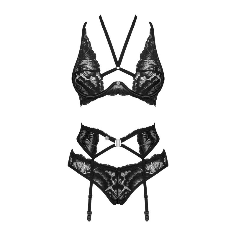 Alessya Ensemble 3 pcs - Noir