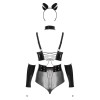 Silveria Ensemble 6 pcs - Argent et Noir