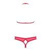 870-SEC-3 Ensemble ouvert 2 pcs - Rouge