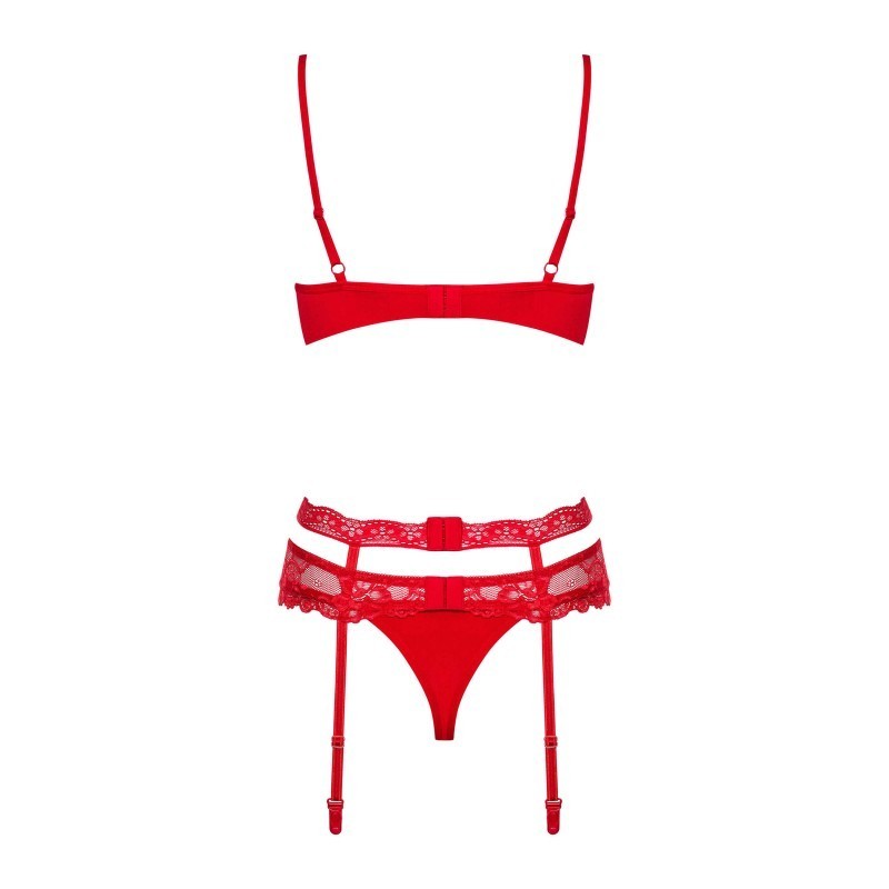 Heartina Ensemble 3 pcs - Rouge