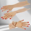 Gants féminins en silicone – avec ongles