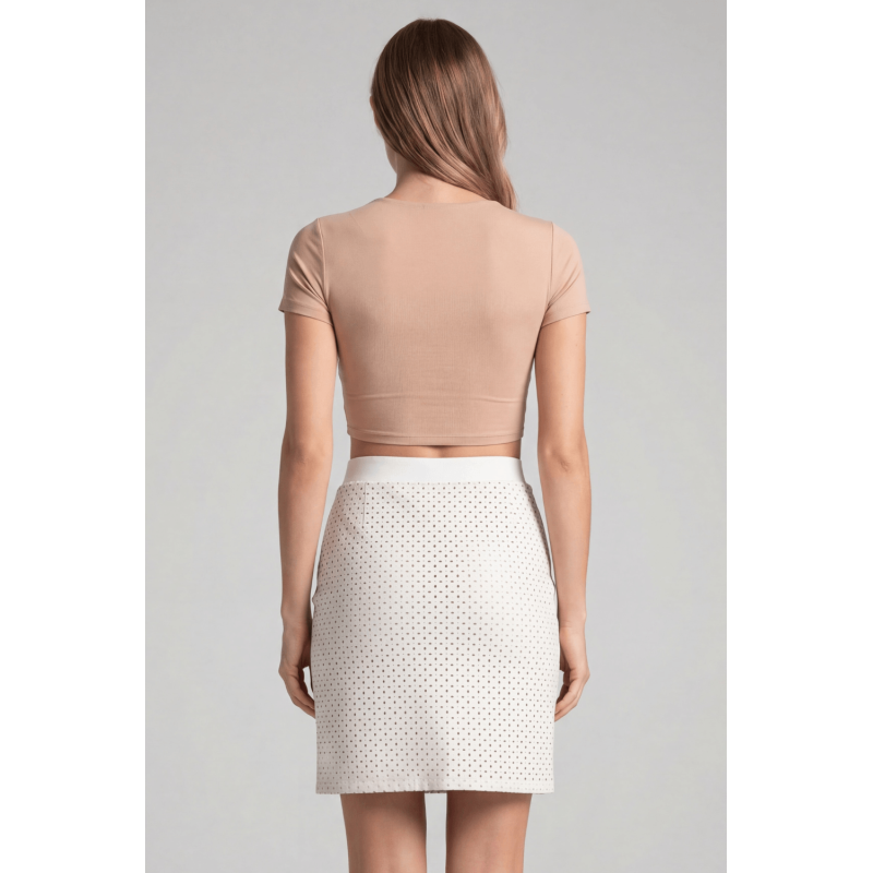Jupe longue blanche Natacha  Be lily Mode