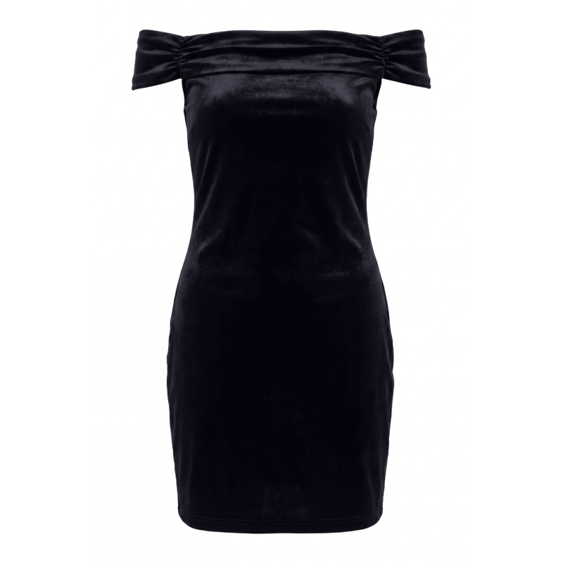 Robe velours noir Giulia  Be lily Mode