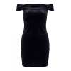 Robe velours noir Giulia  Be lily Mode