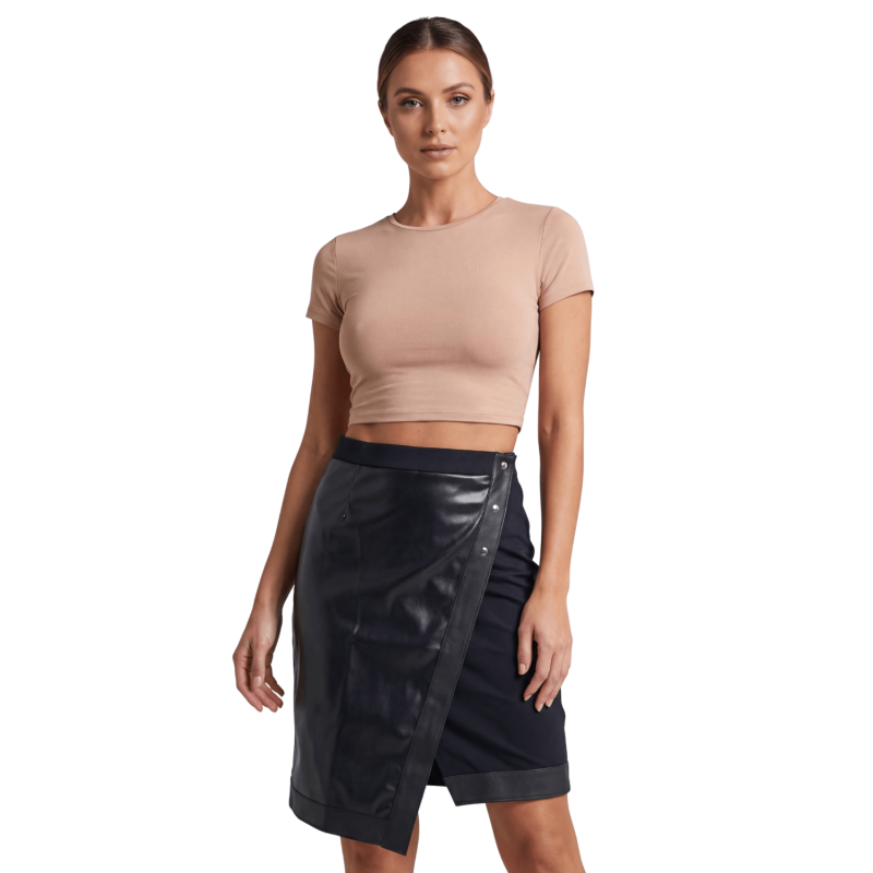 Jupe longue noire Frida  Be lily Mode