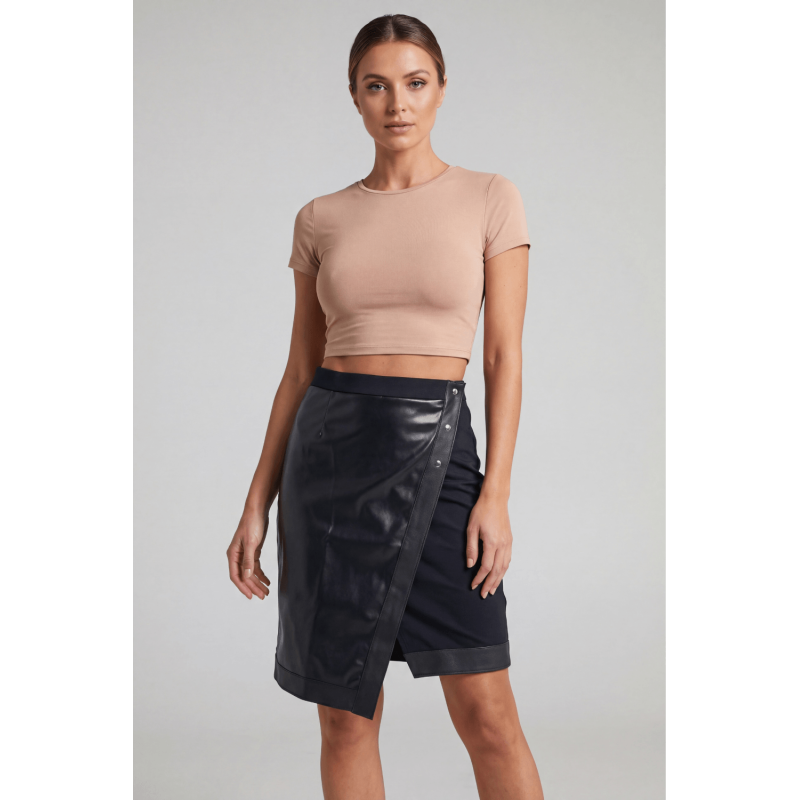 Jupe longue noire Frida  Be lily Mode