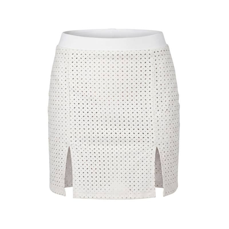 Jupe courte blanche Cassandra  Be lily Mode