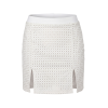 Jupe courte blanche Cassandra  Be lily Mode
