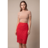 Jupe longue rouge Catalina  Be lily Mode