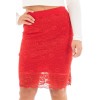 Jupe longue rouge Catalina  Be lily Mode