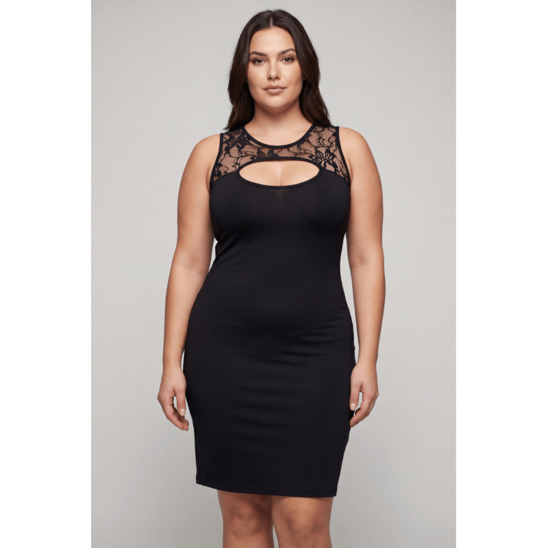 Robe noire Lora  Be lily Mode