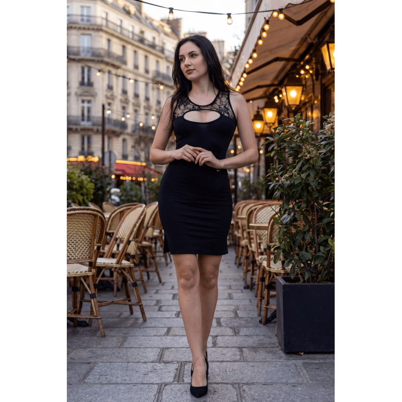 Robe noire Lora  Be lily Mode