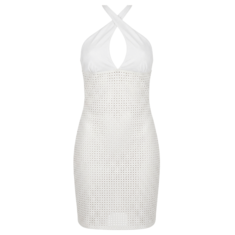 Robe blanche Margot  Be lily Mode