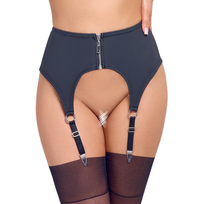 Porte-jarretelles noir mat - Cottelli LINGERIE Cotelli lingerie