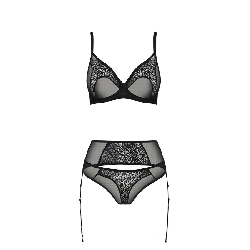 Ensemble à jarretelles Selaginella - Passion ECO Collection Passion Lingerie