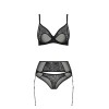 Ensemble à jarretelles Selaginella - Passion ECO Collection Passion Lingerie