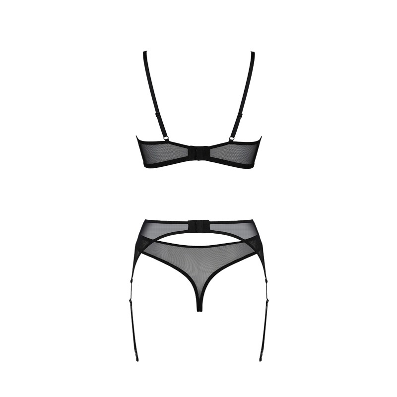 Ensemble à jarretelles Selaginella - Passion ECO Collection Passion Lingerie