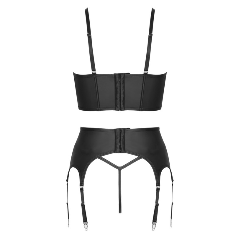 Ensemble lingerie 3 pièces avec porte-jarretelles - Cottelli PARTY Cotelli lingerie