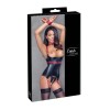 Ensemble ouvert avec collier et menottes - Cotelli BONDAGE Cotelli Bondage