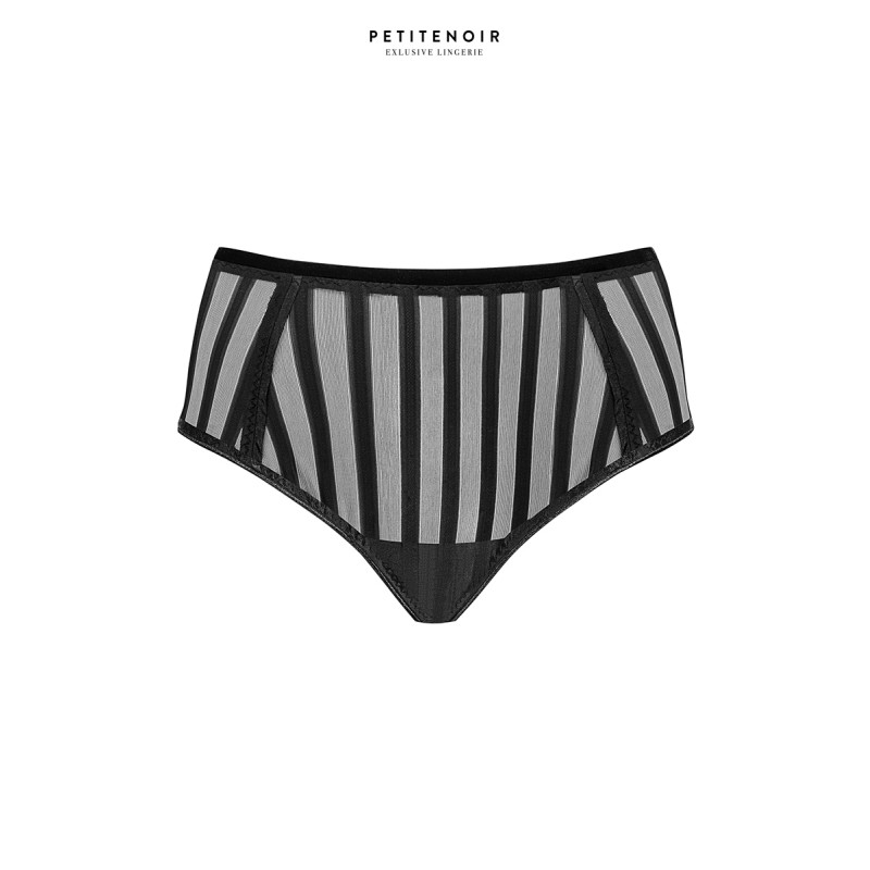 Culotte tulle rayé Petite Noir