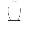 Soutien-gorge triangle dentelle et velours Petite Noir
