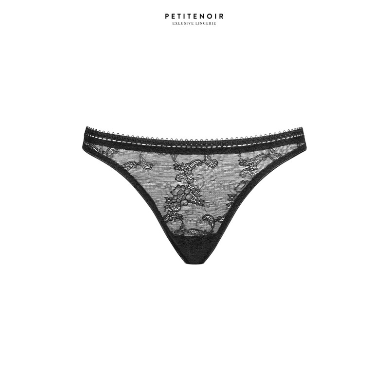 String tulle et dentelle Petite Noir