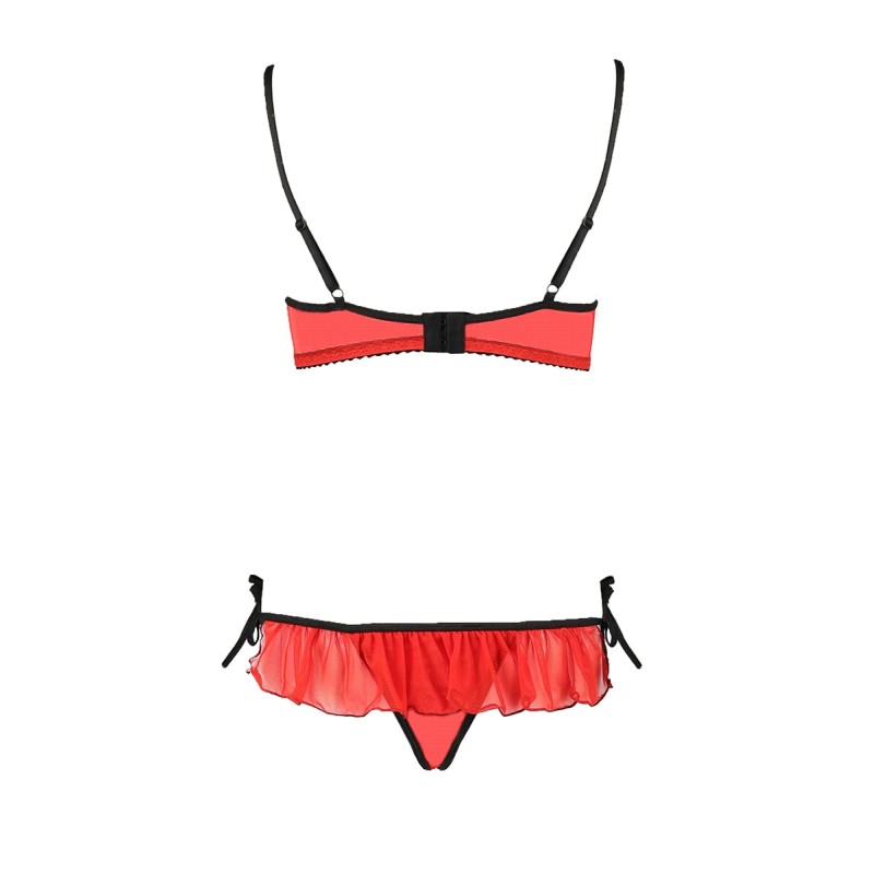Ensemble lingerie seins nus Cherry - Passion Passion Lingerie