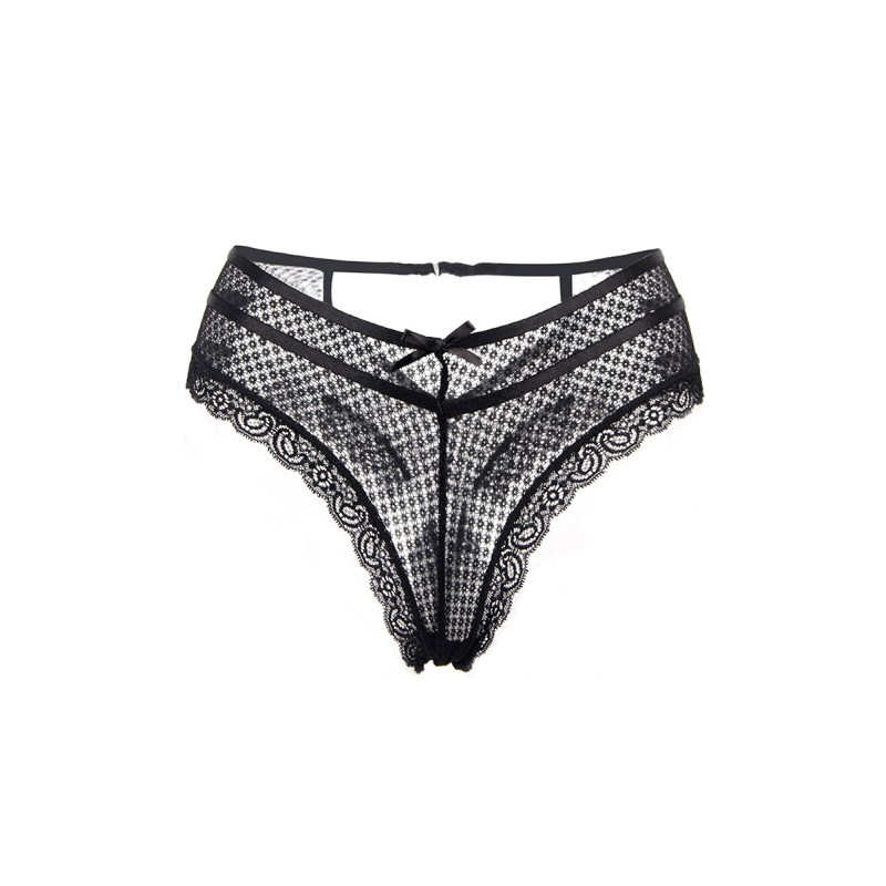Tanga noir dentelle - Paris Hollywood Paris Hollywood