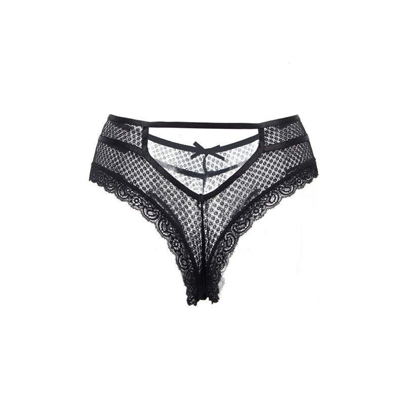 Tanga noir dentelle - Paris Hollywood Paris Hollywood