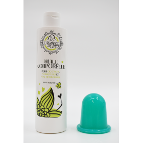 Pack anti-cellulite - Ventouse + huile