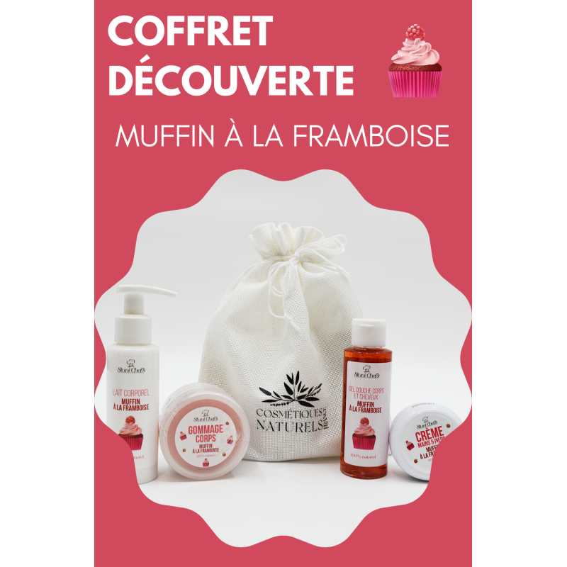 Coffret découverte - Muffin à la framboise Cosmétique naturel