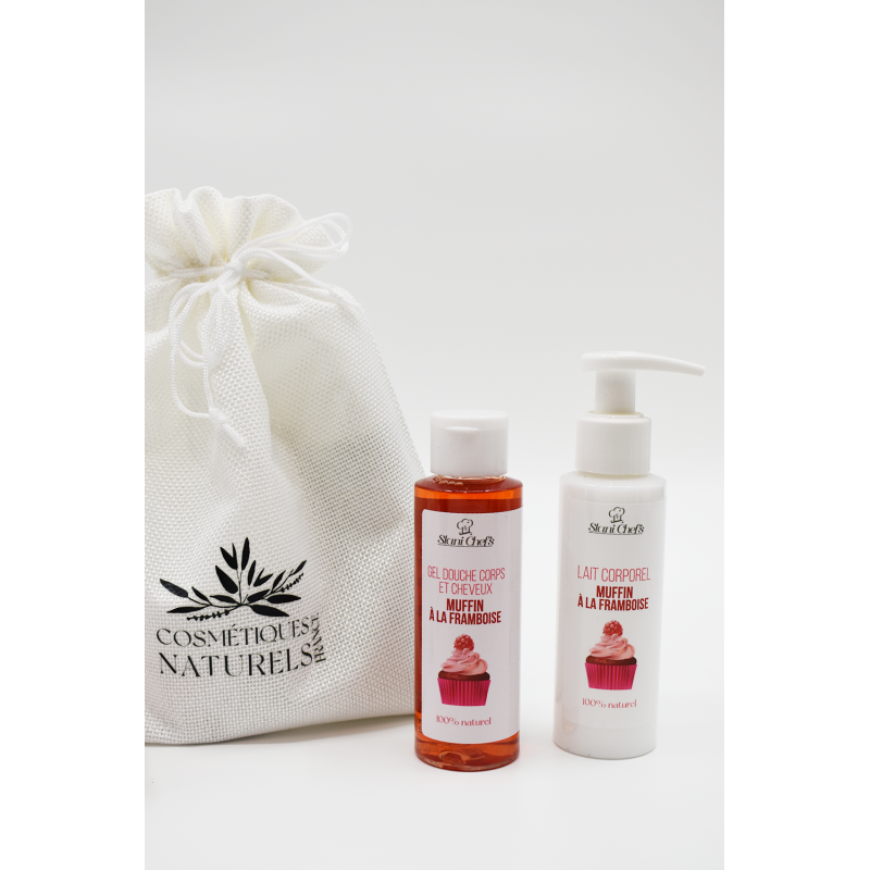Coffret découverte - Muffin à la framboise Cosmétique naturel