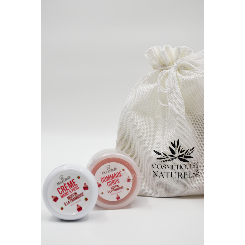 Coffret découverte - Muffin à la framboise Cosmétique naturel