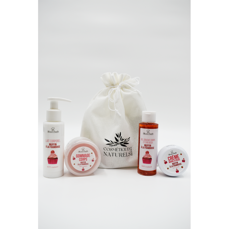 Coffret découverte - Muffin à la framboise Cosmétique naturel