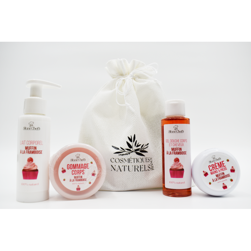 Coffret découverte - Muffin à la framboise Cosmétique naturel