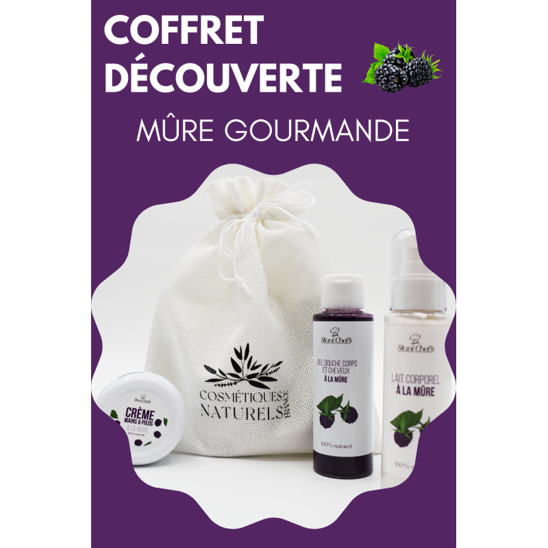 Coffret découverte - Mûre gourmande Cosmétique naturel