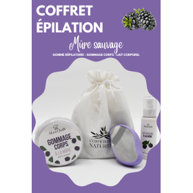 Coffret épilation - Mûre sauvage Cosmétique naturel