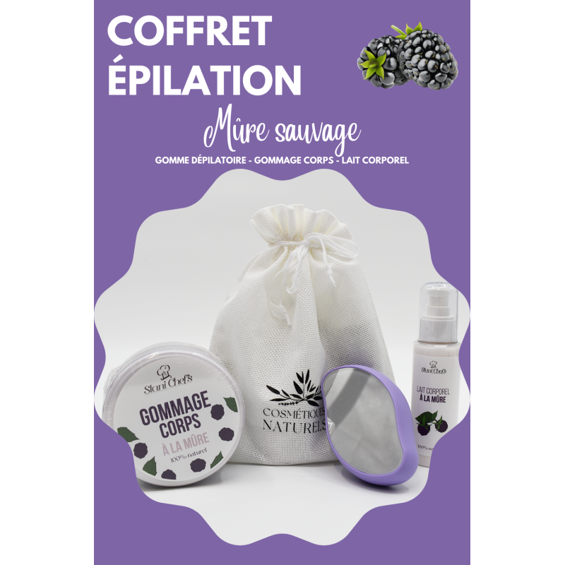 Coffret épilation - Mûre sauvage Cosmétique naturel