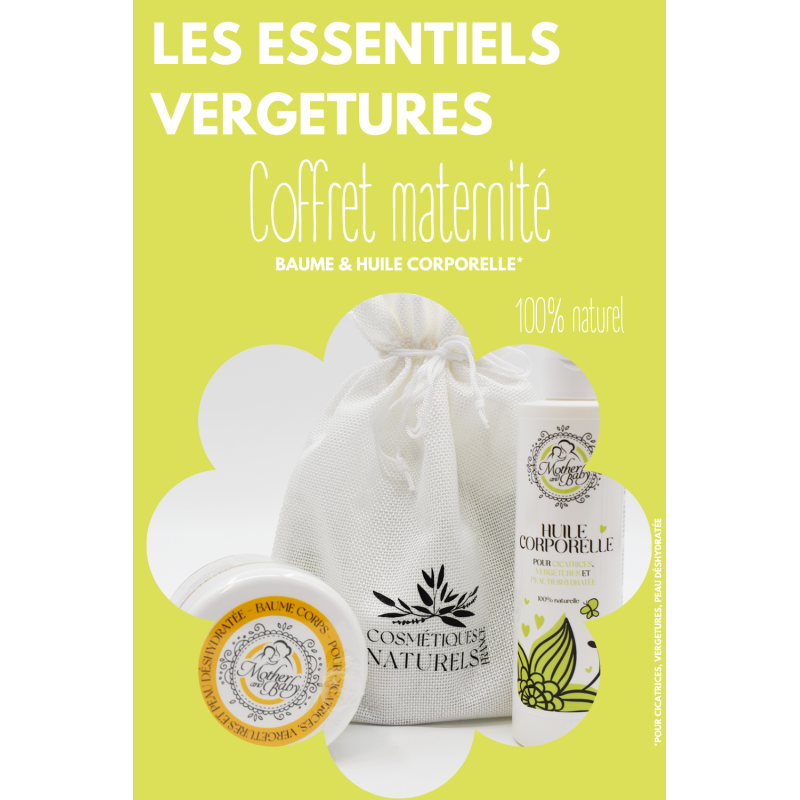 Coffret le rituel vergetures Cosmétique naturel