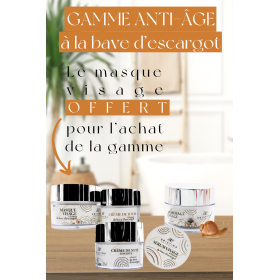 Gamme complète anti-âge - à la bave d'escargot 100% naturelle Hristina